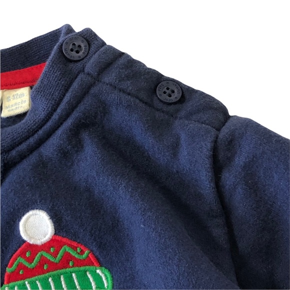 Baby Boys Christmas Holiday Matching Set Snowman, Reindeer, Penguin, 6-12 Mo - Picture 6 of 10